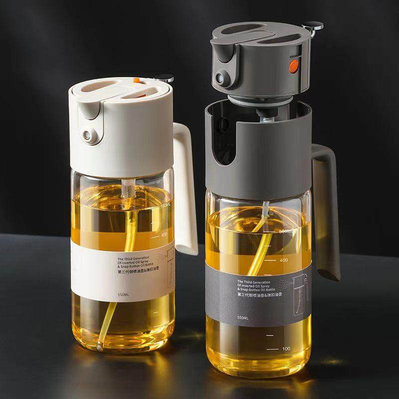 日本喷油壶喷倒两用油壶家用油罐不挂油厨房雾化二合一油瓶喷油瓶,淘宝优惠券,粉丝福利购,淘宝优惠卷