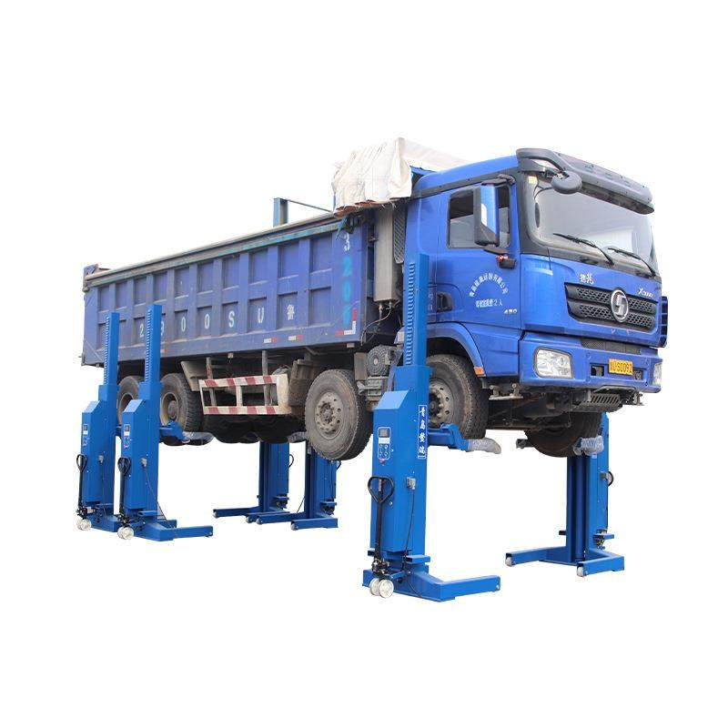 QJY0-4C有线四立柱移动液压举升机重卡车汽车公交车巴士升降机,淘宝优惠券,粉丝福利购,淘宝优惠卷