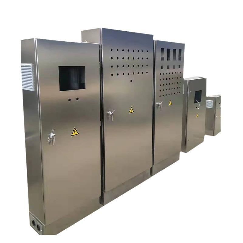 Stainless steel outdoor electric control cabinet PLC control cabinet outdoor 304 rain-proof cabinet anti-rust chassis shell various models