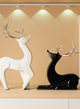 创意家居麋鹿摆件装饰品