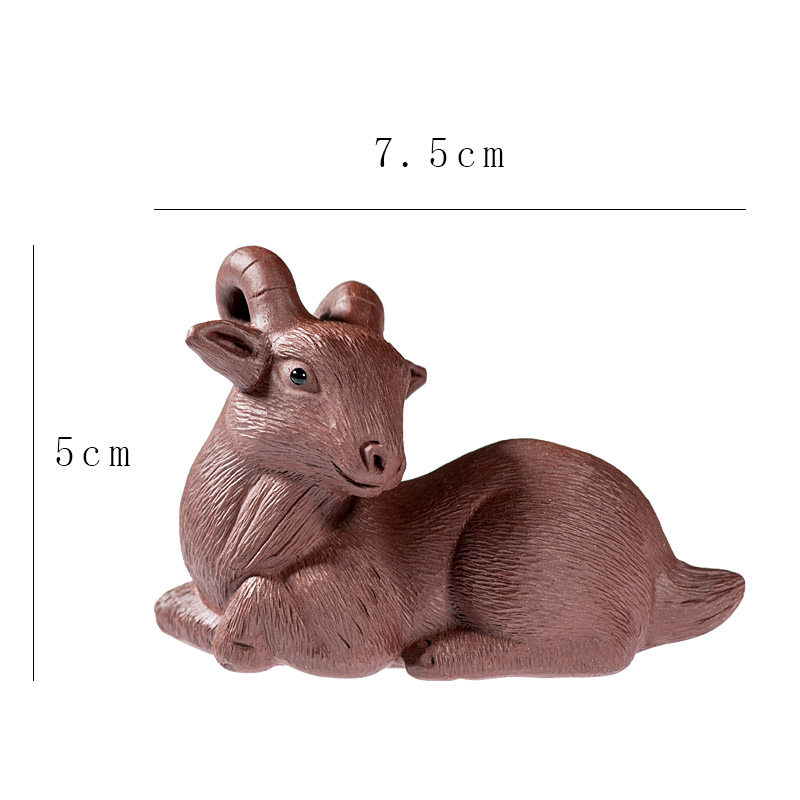 茶宠紫砂可养拉毛生肖羊摆件雕塑茶玩茶盘装饰小件精美茶礼品,淘宝优惠券,粉丝福利购,淘宝优惠卷