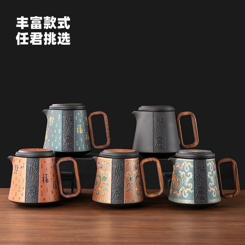 紫砂快客杯户外旅行茶具套装便携包一壶三杯高端旅游小套组,淘宝优惠券,粉丝福利购,淘宝优惠卷