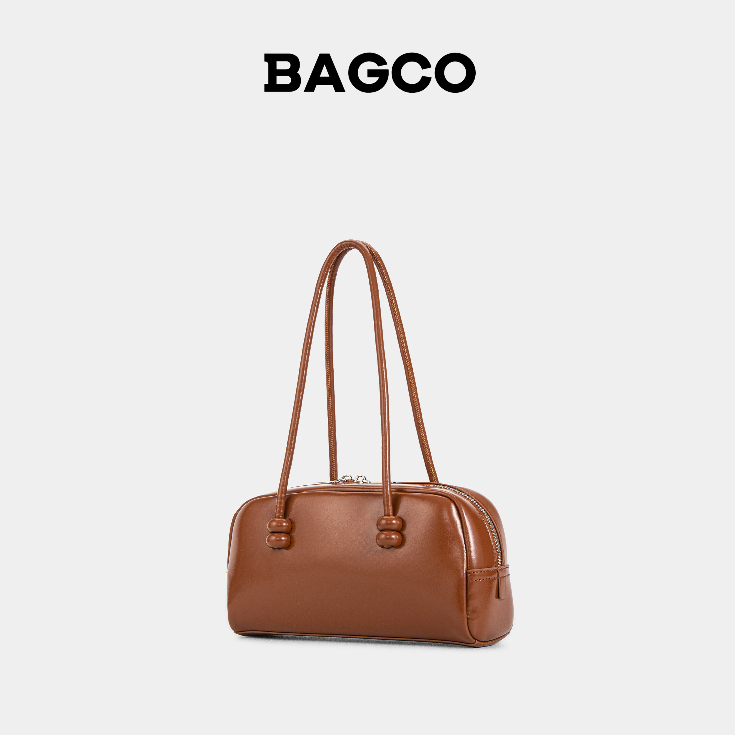 【五百推荐】bagco秋冬大容量经典波士顿单肩腋下包手提法棍包ZB,淘宝优惠券,粉丝福利购,淘宝优惠卷