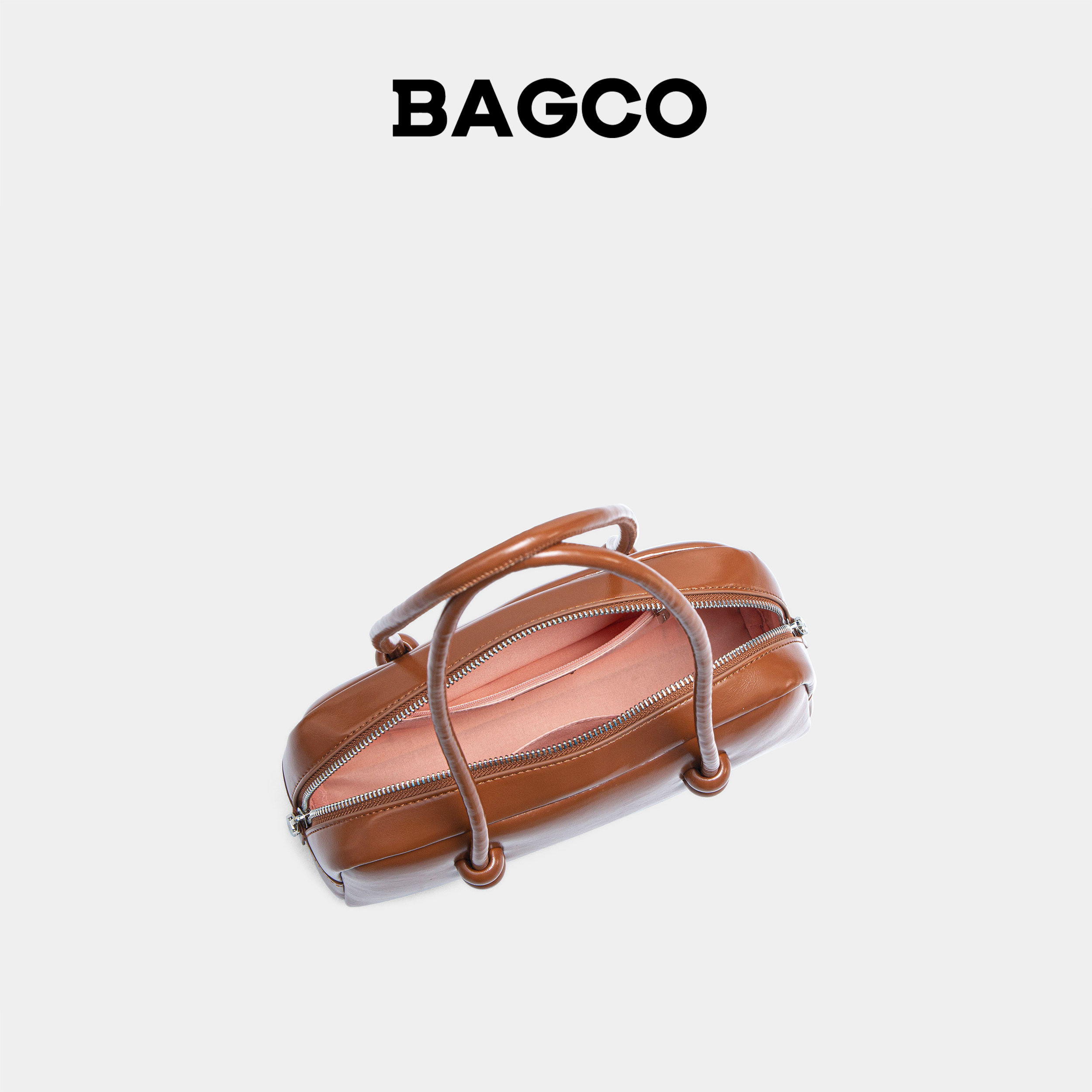 【五百推荐】bagco秋冬大容量经典波士顿单肩腋下包手提法棍包ZB,淘宝优惠券,粉丝福利购,淘宝优惠卷