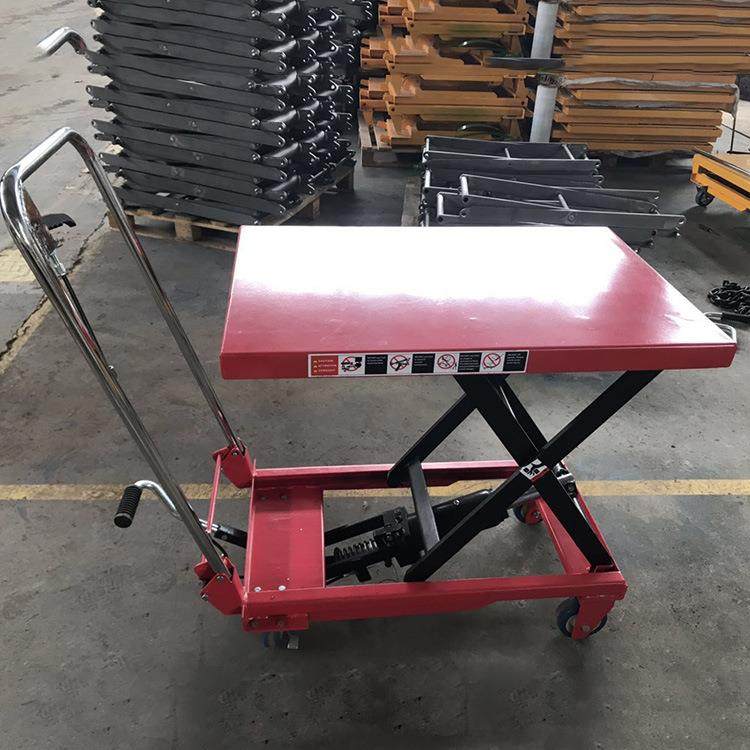 厂家手动液压升降平台车移动升降机固定电动装卸手推平板车,淘宝优惠券,粉丝福利购,淘宝优惠卷