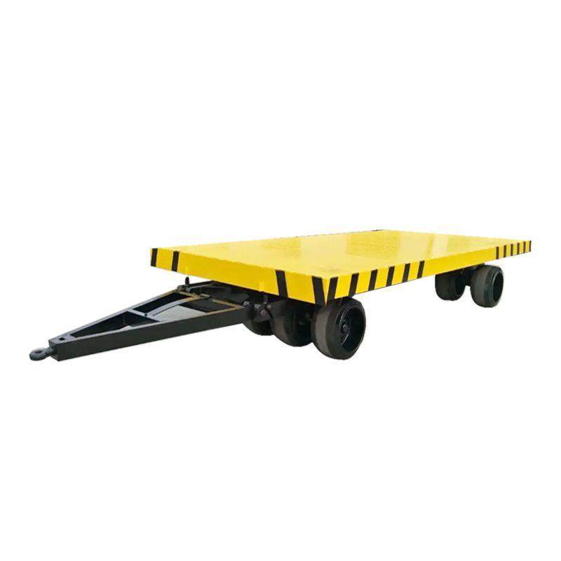 2吨五吨十吨四轮转向厂区车间转运车电动大吨位重型牵引平板拖车,淘宝优惠券,粉丝福利购,淘宝优惠卷