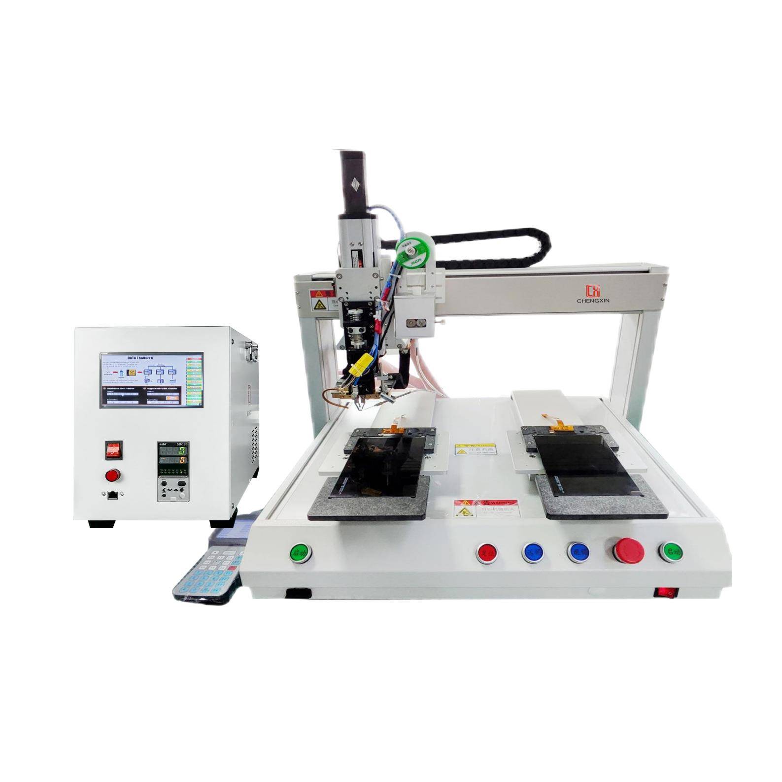 双Y平台脉冲热压机PCB/FPC软排线压焊机多工位哈巴焊接机 - 图3