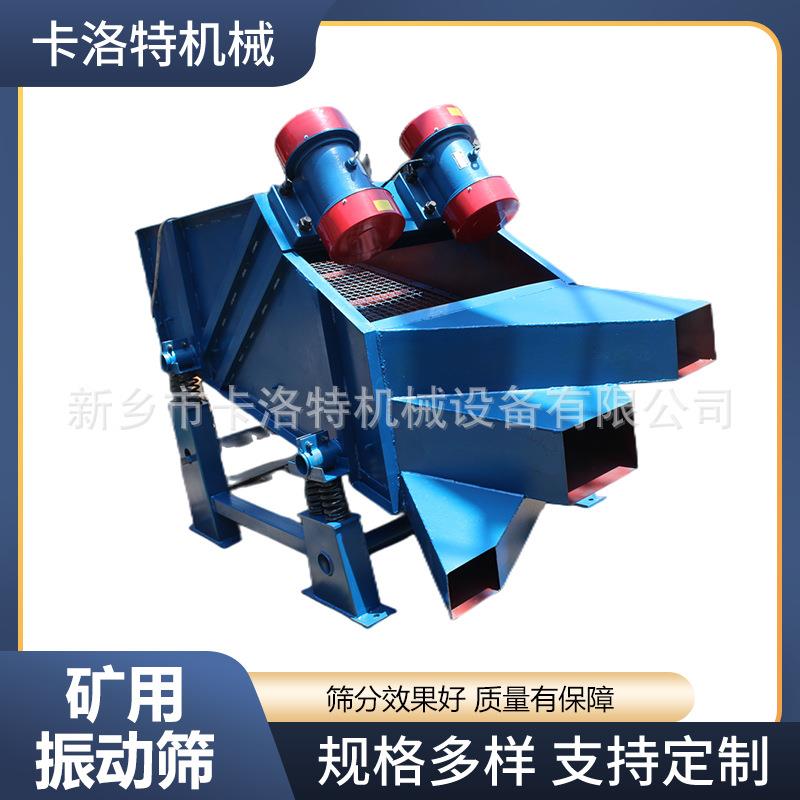 矿用振动筛顶振式砂石鹅卵石颗粒石料煤矿筛选机规格多样按需选择 - 图1