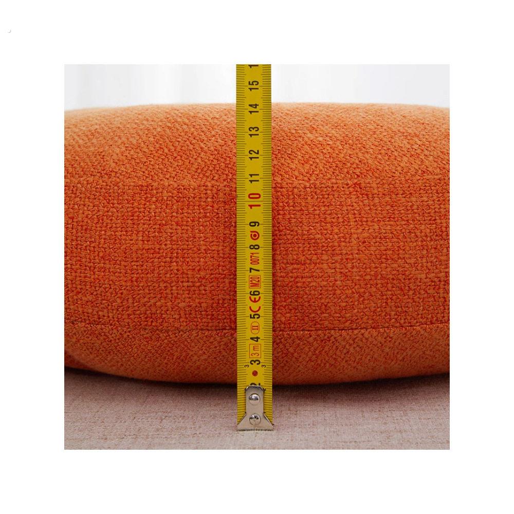 Japanese futon cushion thickened round linen lazy floor balcony bay window tatami bedroom seat cushion meditation cushion