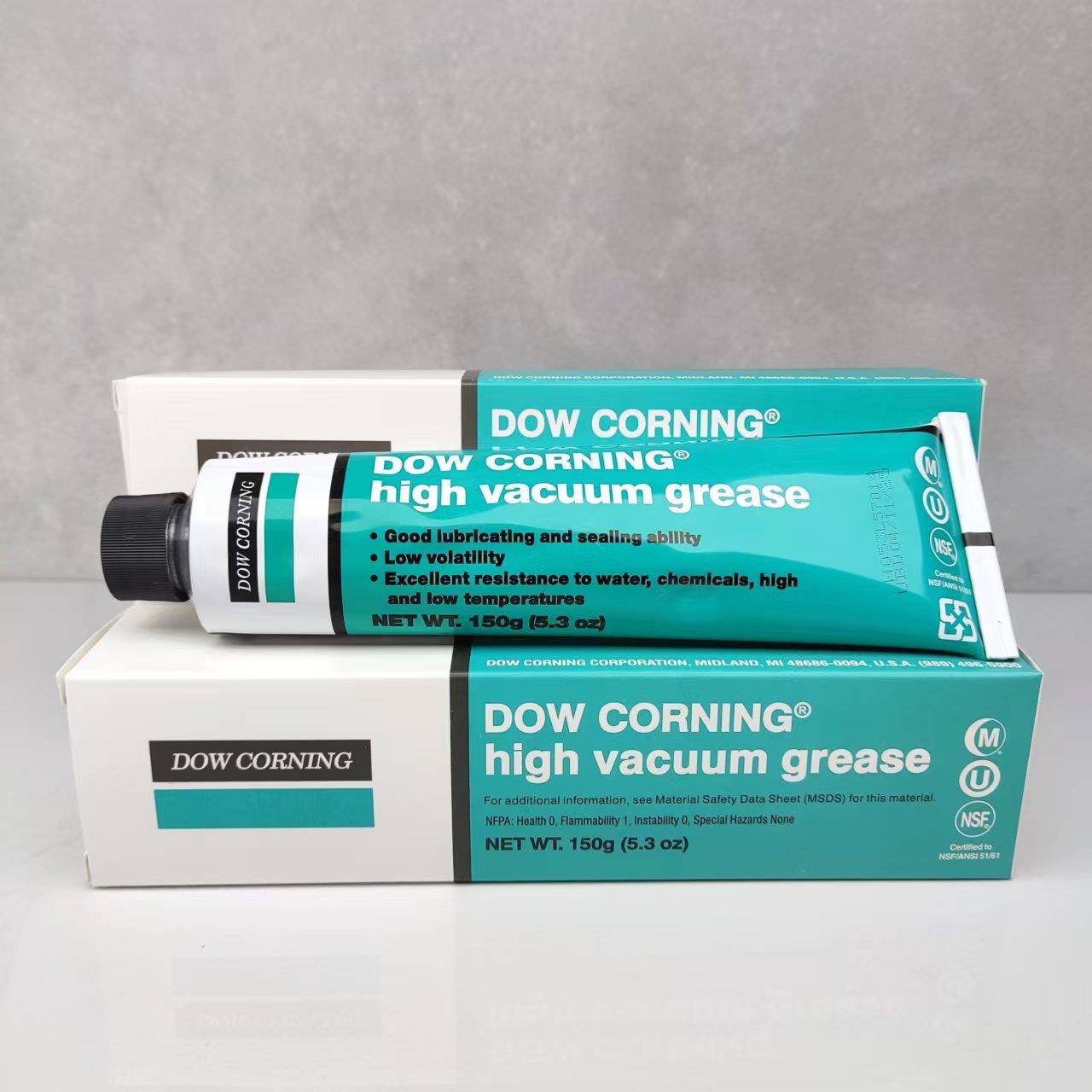 DOW CORNING美国道康宁HVG高真空润滑脂密封脂真空硅脂976V,150G - 图0