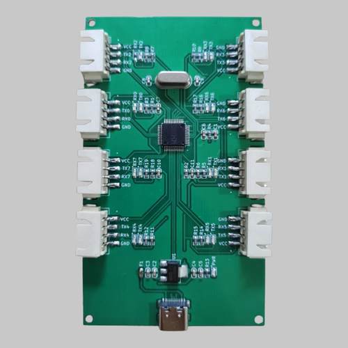 CH348Q免驱USB转TTL模组 USB转8路串口模块CH348 多路CH348模块新 - 图0