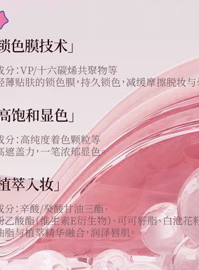 LEECN莉肯&同道大叔联名口红星垣诗章系列镜面保湿不拔干锁色唇釉
