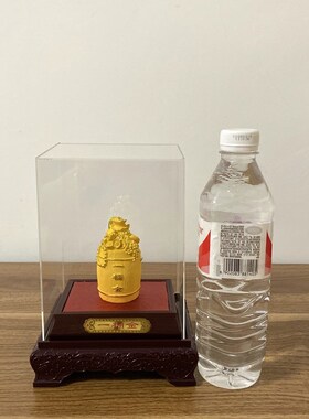 绒沙金 一桶金 公司室家居装饰乔迁 商务工艺品