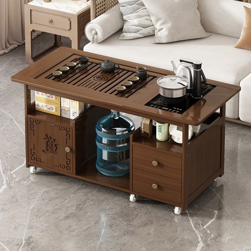 茶几客厅2024新款茶桌茶具茶台一整套沙发边几非实木移动阳台茶车,淘宝优惠券,粉丝福利购,淘宝优惠卷