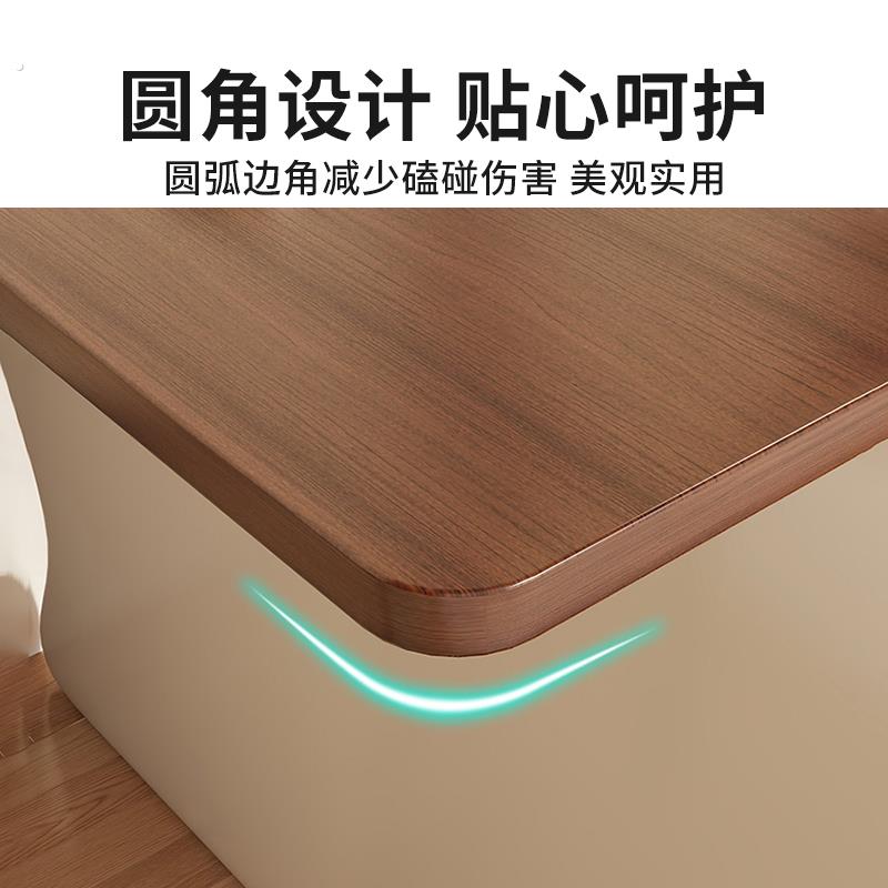 免打孔桌面延长板办公桌子扩展板电脑桌拓展延伸板可折叠侧边加宽 - 图2