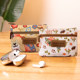 Double-layer compact and cute zipper coin bag