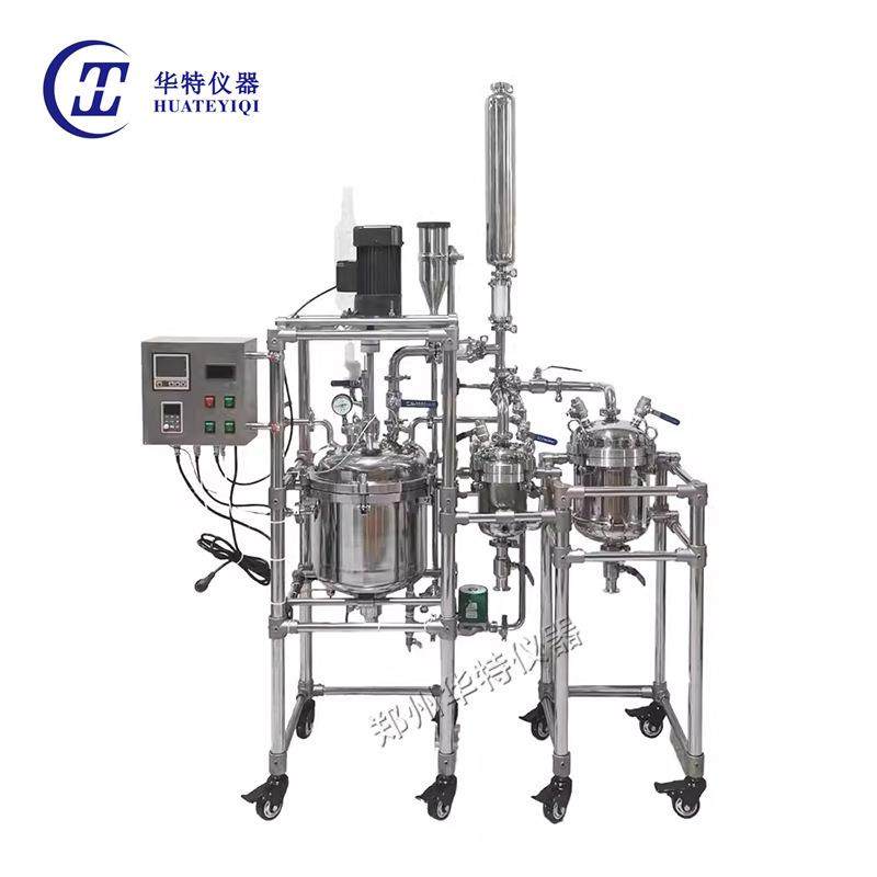 现货不锈钢反应釜10升20升50升电加热搅拌罐双层不锈钢高压反应釜,淘宝优惠券,粉丝福利购,淘宝优惠卷