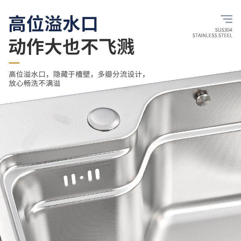 厨房不锈钢水槽家用洗碗池洗菜池大单槽台下洗碗池加厚洗菜盆单槽,淘宝优惠券,粉丝福利购,淘宝优惠卷
