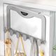 Bathroom traceless storage rack door hanger