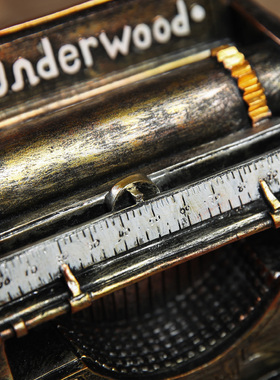 复古老式打字机模型美式乡村创意摆件咖啡厅酒吧服装店摆设装饰品