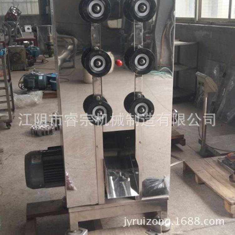 不锈钢对辊磨粉机油性物料粉碎机辊式核桃颗粒木粉机 - 图0