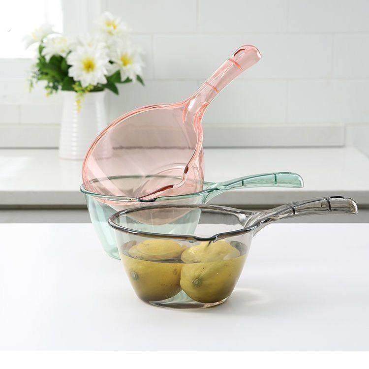 【加厚抗摔水勺】加深水瓢加厚家用长柄塑料大号创意厨房透明水瓢,淘宝优惠券,粉丝福利购,淘宝优惠卷