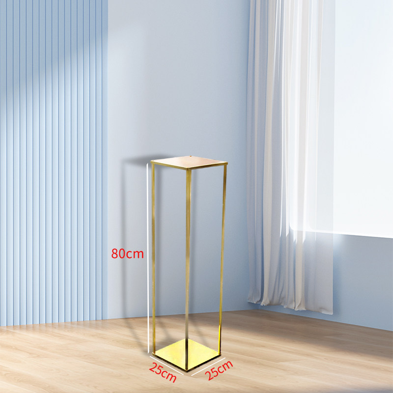 新款婚礼道具婚庆路引花架铁艺几何方框假花N立柱舞台布置装饰摆,淘宝优惠券,粉丝福利购,淘宝优惠卷