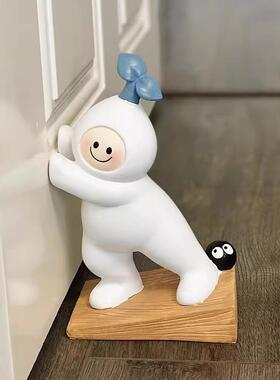门档器阻门器外开门免打孔新款大门防撞神器门后顶门抵门门塞门阻