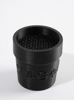宠物猫咪胡须收集器3D打印设计花盆摆件