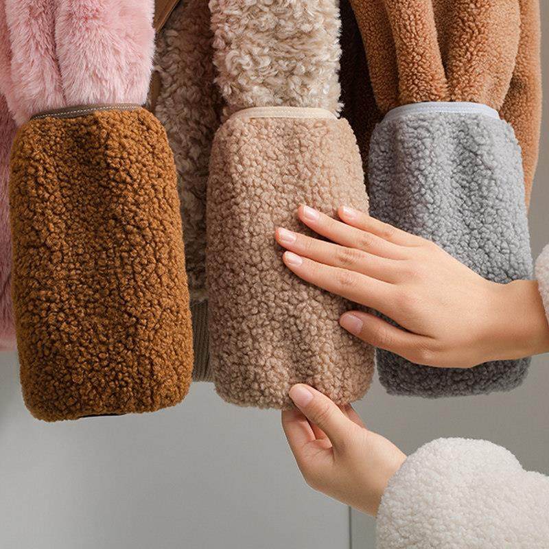 毛绒袖套女2026新款高颜值白色羽绒服防脏冬上班加肥护袖,淘宝优惠券,粉丝福利购,淘宝优惠卷