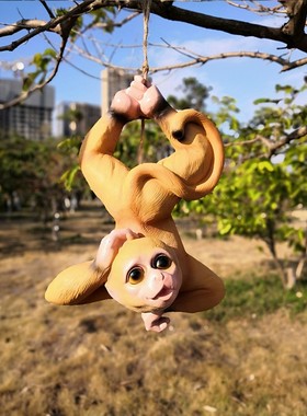 园林摆件花园庭院景观树脂动物田园挂件仿真青蛙雕塑工艺品装饰品