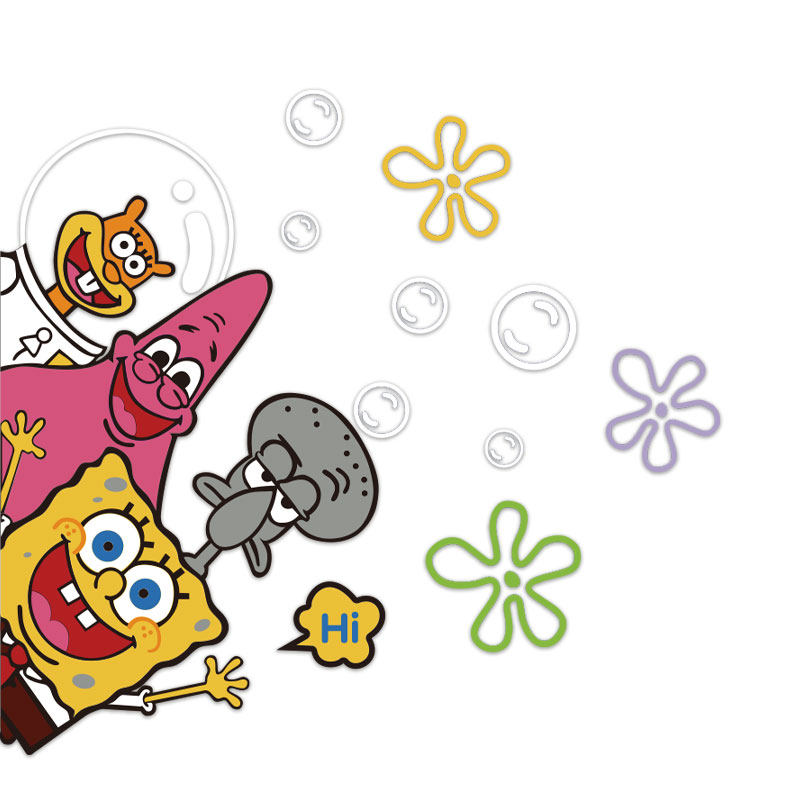 幼儿园环创主题墙半成品海绵宝宝墙面装饰托管班培训机构背景布置,淘宝优惠券,粉丝福利购,淘宝优惠卷