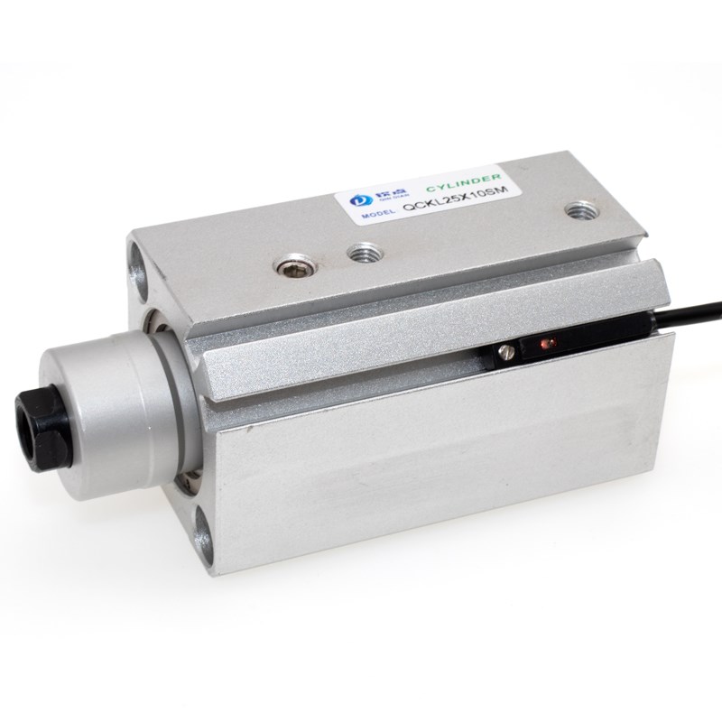 90度旋转夹紧下压气缸QCKR/QCKL16/25/32*10*20*30*50MKB夹持转角 - 图3