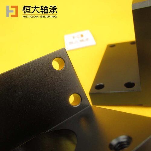 57电机支架 电机固定座电机架配bk12ek12中心高25mm 57步进电机座 - 图3
