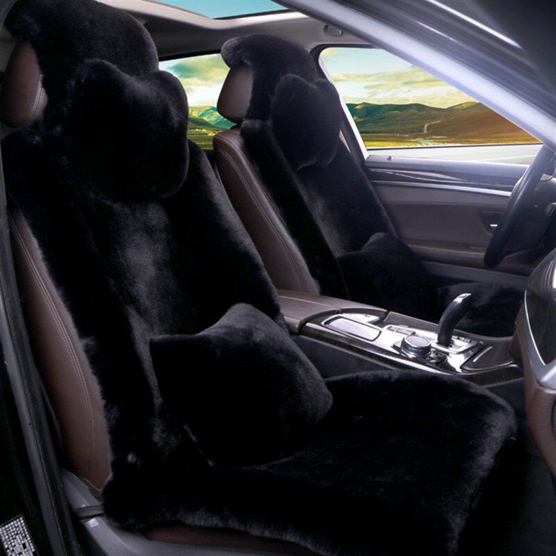 冬季汽车坐垫羊毛绒车垫子加厚兔毛毛垫冬天小蛮腰通用座垫套,淘宝优惠券,粉丝福利购,淘宝优惠卷