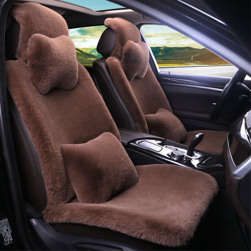 冬季汽车坐垫羊毛绒车垫子加厚兔毛毛垫冬天小蛮腰通用座垫套,淘宝优惠券,粉丝福利购,淘宝优惠卷