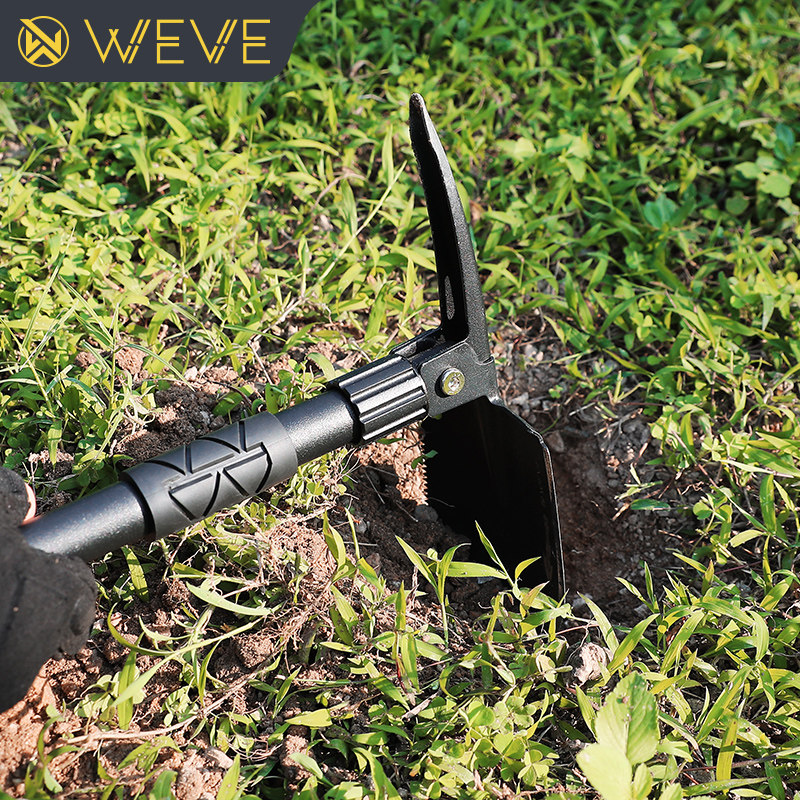 WEVE户外多功能工兵铲儿童铁锹加厚园艺铲子工具车载折叠全钢挖土,淘宝优惠券,粉丝福利购,淘宝优惠卷