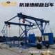 Mobile bridge anti-collision guardrail construction lifting trolley 2-ton aerial operation lifting platform