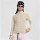 Ashton 2025 Autumn and Winter Women's New Casual Warm Stitching Slim Stand Collar Cotton Jacket