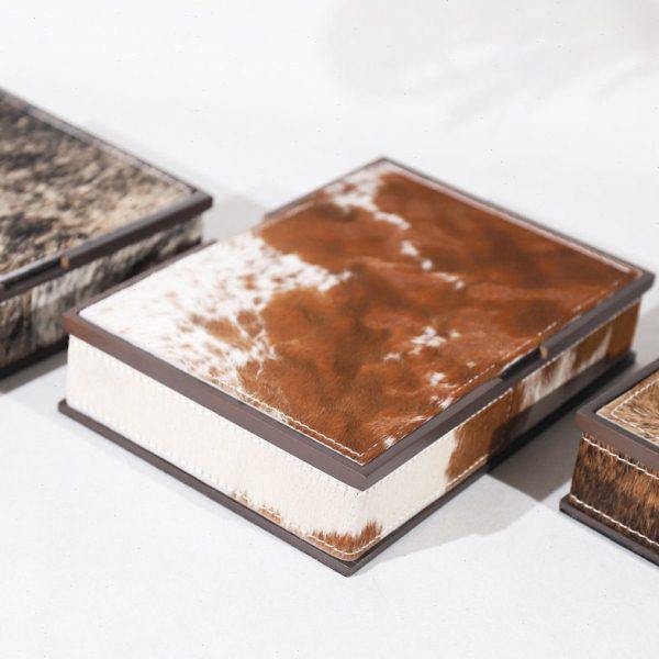 现轻奢马毛装饰盒样板间装饰摆件家居首饰盒收纳盒卧室软装饰品,淘宝优惠券,粉丝福利购,淘宝优惠卷