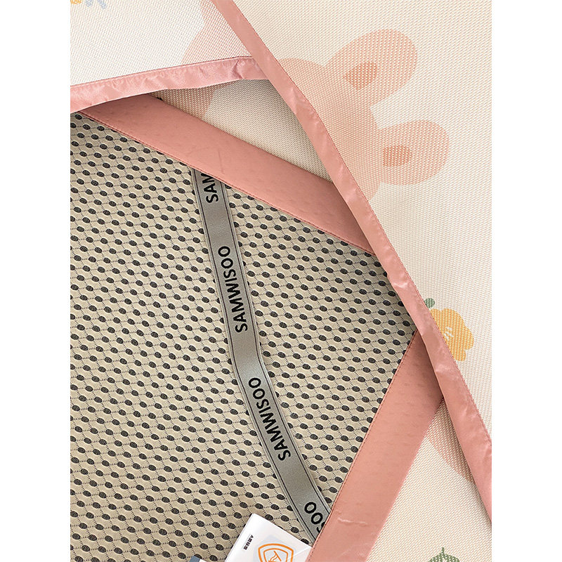 A类卡通冰丝凉席三件套 夏季床笠款冰藤席空调软席双人可折叠席子,淘宝优惠券,粉丝福利购,淘宝优惠卷