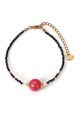 天然石英质玉串珠项链女小众轻奢