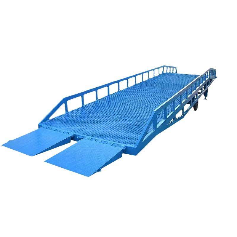 手动液压高度可调手摇式叉车集装箱装卸平台移动式登车桥8吨10吨,淘宝优惠券,粉丝福利购,淘宝优惠卷