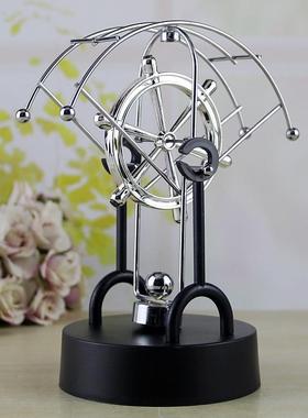 4221海豚能量旋转摇摆铁艺摆件 时尚居家装饰 艺术摆件 礼品