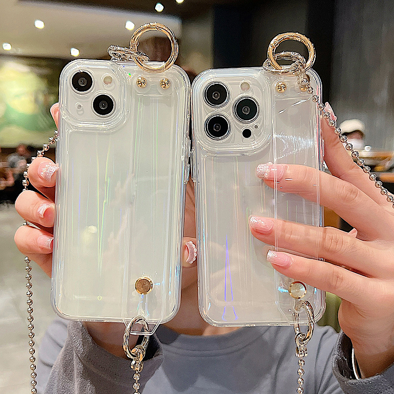 坎宁安适用于苹果16promax手机壳iPhone15斜跨链14plus透明13pro腕带12pro支架11防摔XR软壳xsmax秋夏季8plus - 图2