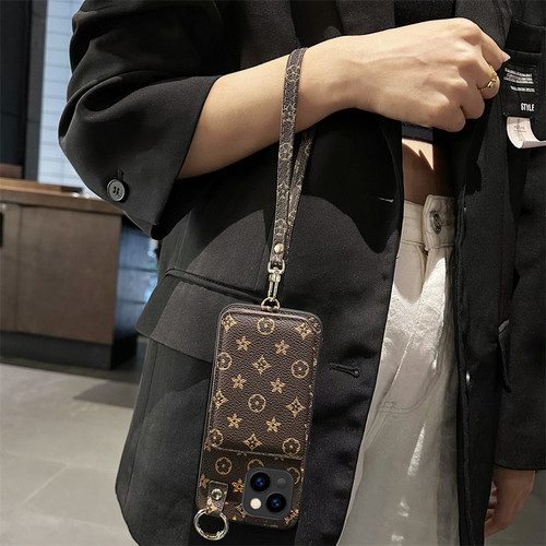 适用三星GalaxyS21Plus手机壳S21S21+新款S20+全包S20FE防摔S30商务皮质零钱包挂绳简约S30Plus插卡套门禁卡 - 图2