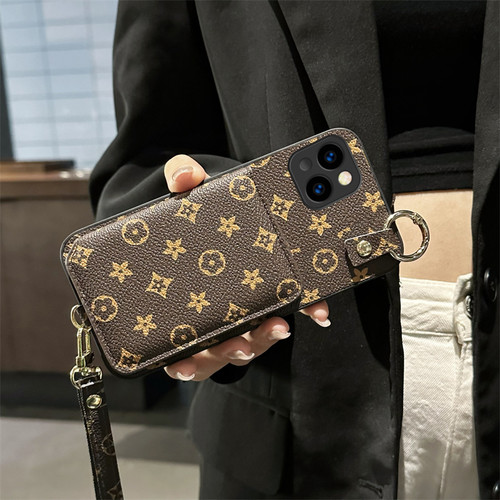 适用三星GalaxyS21Plus手机壳S21S21+新款S20+全包S20FE防摔S30商务皮质零钱包挂绳简约S30Plus插卡套门禁卡 - 图0