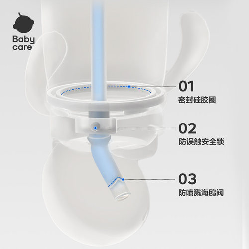 babycare保温杯霸王龙托比学饮杯316不锈钢恐龙外出保温吸管水杯 - 图3