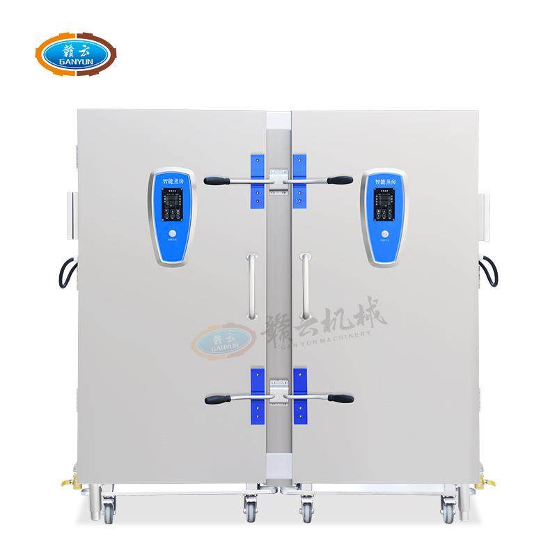 双门智能蒸柜大型60盘蒸饭车带推车式多功能蒸房预制菜设备,淘宝优惠券,粉丝福利购,淘宝优惠卷