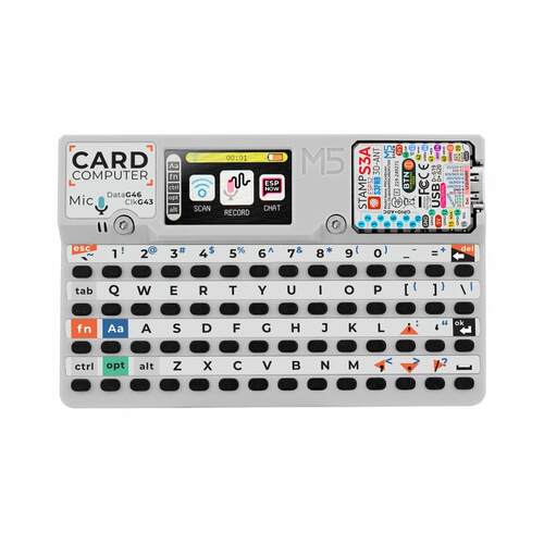 官方M5stack Cardputer v1.1 卡片电脑56键可程式设计开发板 Stam - 图1